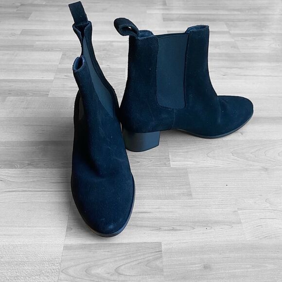 Her by Anthony Veer Suede Leather Ankle Boots Size 8 NWOT - Picture 4 of 5